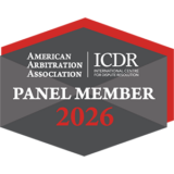 American Arbitration Association - ICDR - Panel Member - 2026 - Michael Hawash